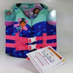 Gabby's Doll house life jacket for 33-88 lbs or 15-25KG Children